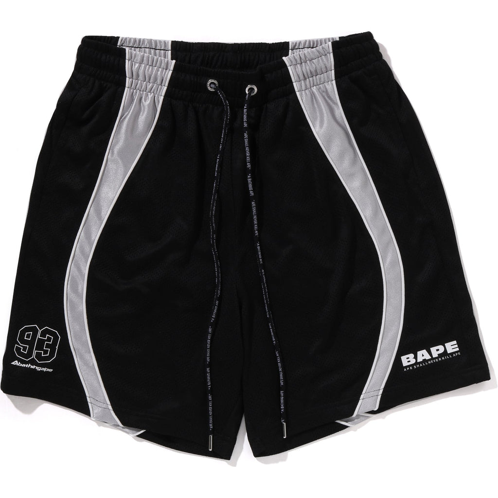 SOLID CAMO JACQUARD MULTILOGO RELAXED FIT SWEAT SHORTS MENS
