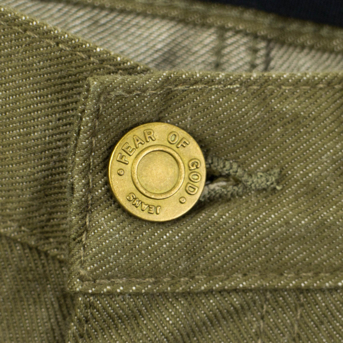 Fear Of God Denim 'Fifth Collection' Slim Fit Jeans - Green