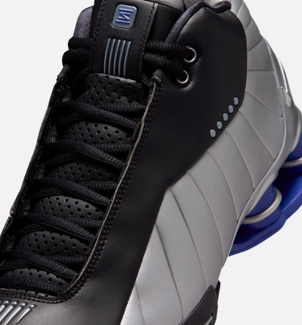 Men's Shox BB4 OG Black Metallic Silver Lapis