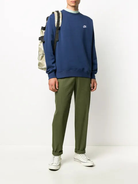 Nike embroidered logo jumper
