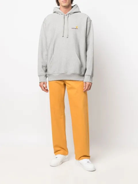 Carhartt WIP embroidered-logo cotton hoodie