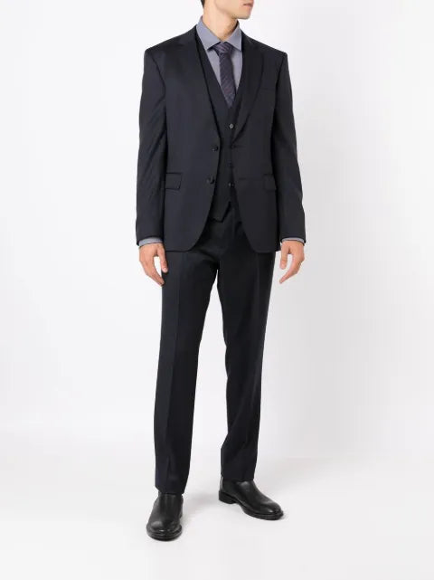 BOSS  slim-fit suit jacket in virgin-wool serge