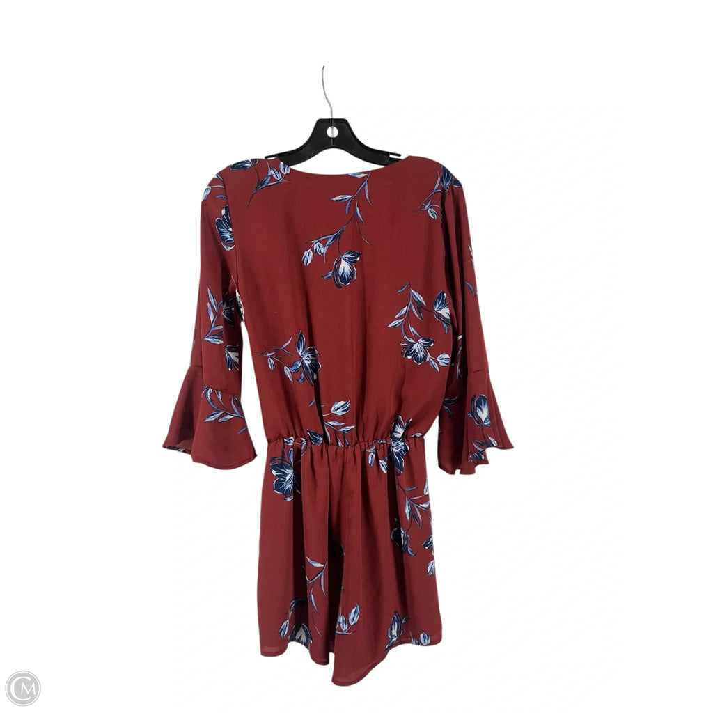 Romper By Lulus In Maroon, Size: S