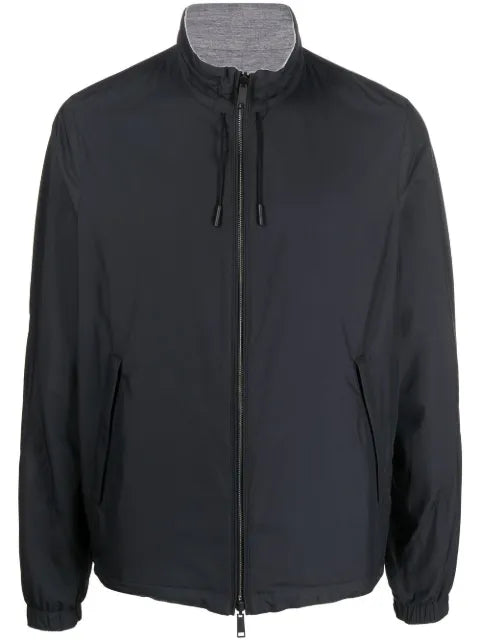 Zegna reversible zip-up sports jacket
