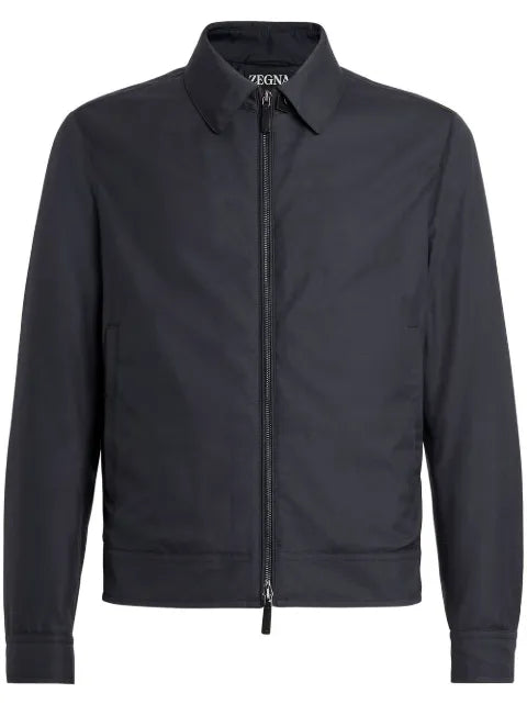 Zegna Leggerissimo zipped-up shirt jacket