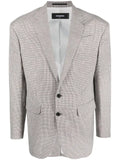 DSQUARED2 single-breasted checked jacket