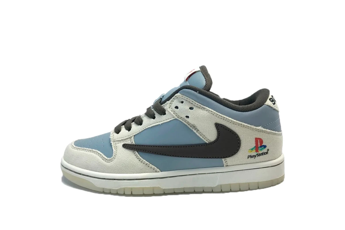 Nike Dunk Low Travis Scott x Playstation Reps Sneaker CU1726-800