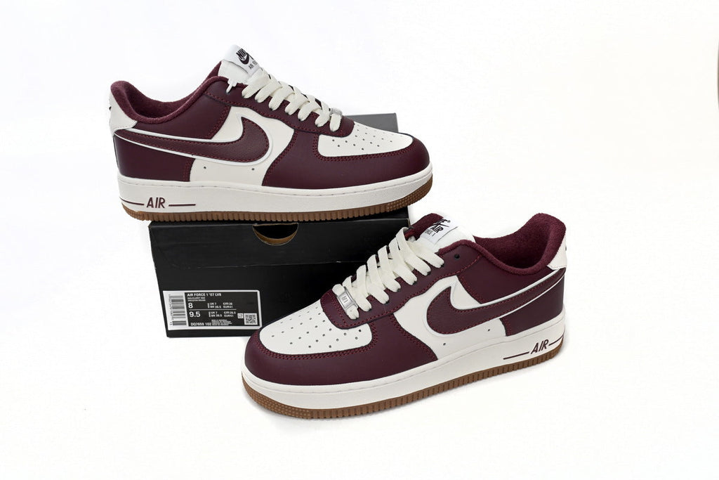 Nike Air Force 1 Low College Pack Night Maroon Reps Sneaker DQ7659-102