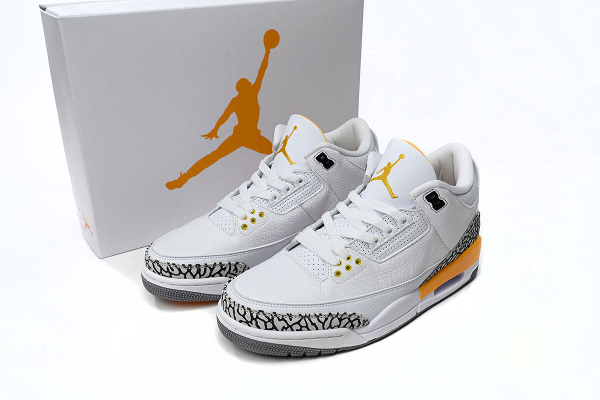 Air Jordan 3 Retro Laser Orange Reps Sneaker CK9246-108