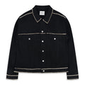 Black Studded Denim Jacket