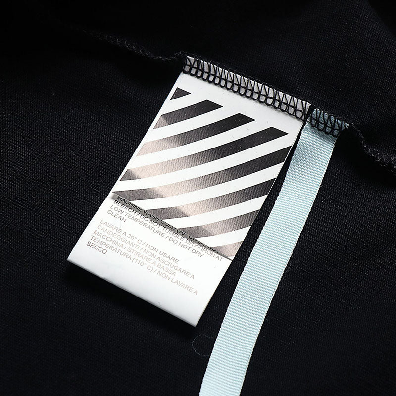 OFF-WHITE "OW Together" Colorful Graffiti Graphic T-Shirt