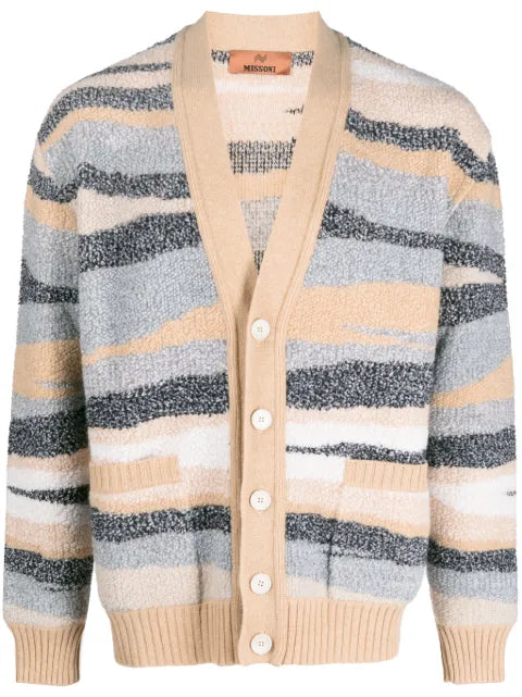 Missoni Cardigan with zigzag pattern
