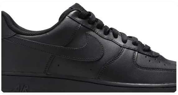 Nike Air Force 1 '07 'Triple Black' Sneakers