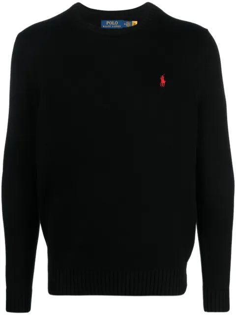 Polo Ralph Lauren logo-embroidered crew-neck jumper