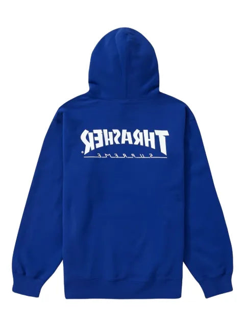 Supreme x Thrasher graphic-print hoodie