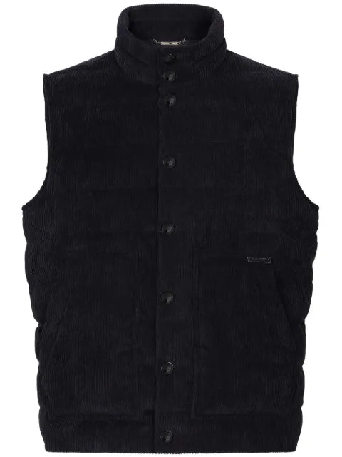 Dolce & Gabbana corduroy gilet