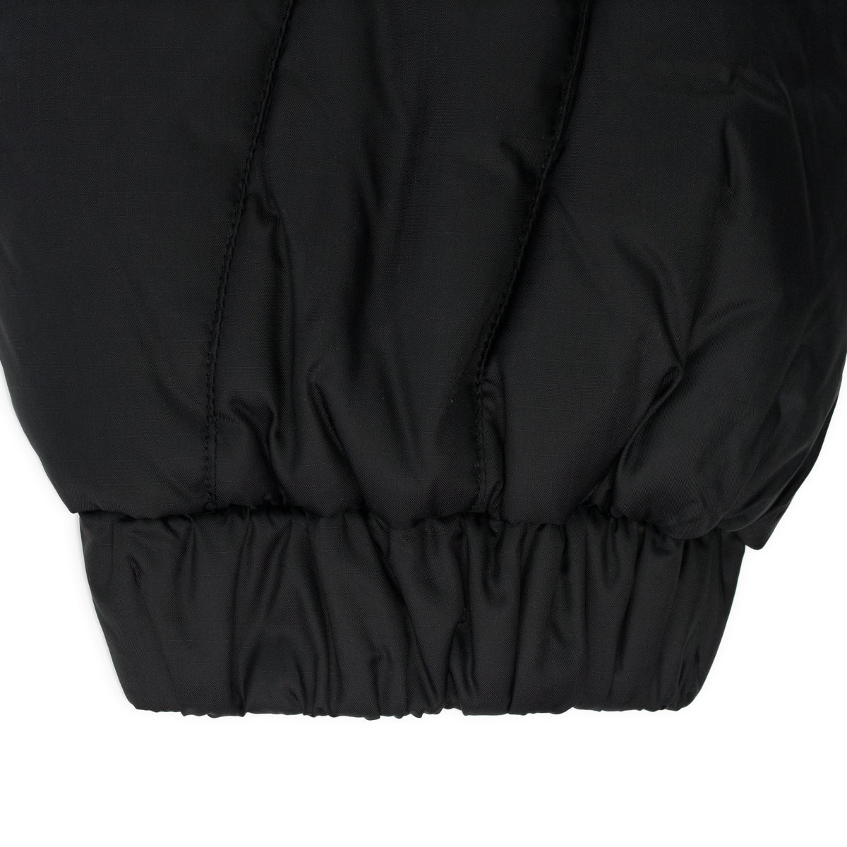 Indigo Diagonal Glass Puffer Jacket