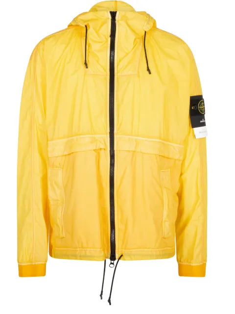 Stone Island hooded "Yellow" jacket