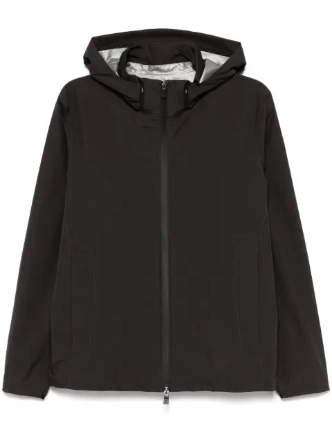 Herno waterproof hooded jacket