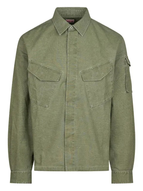 Kenzo multi-pocket overshirt