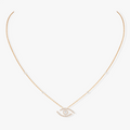 MESSIKA LUCKY EYE PAVED NECKLACE DIAMOND