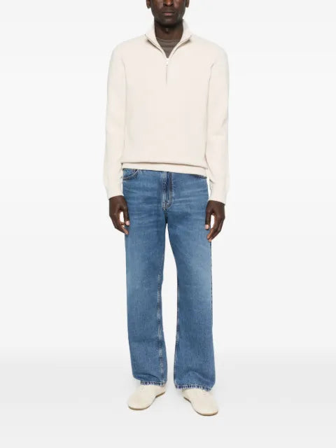 NN07 Danny - half zip sweater