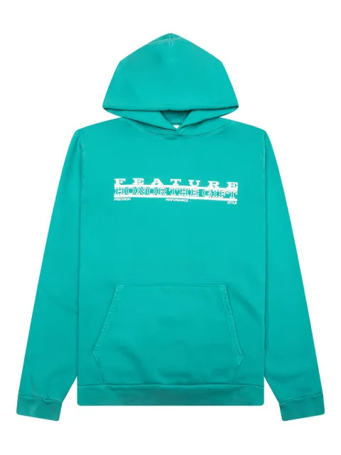 Honor The Gift x Feature Racing Club hoodie