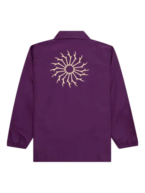 SOUTH2 WEST8 logo-print overshirt