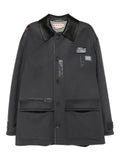 Marni leather collar jacket