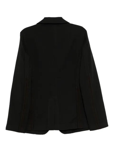 Black Comme Des Garçons single-breasted jacket
