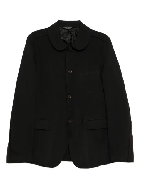 Black Comme Des Garçons single-breasted jacket