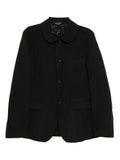 Black Comme Des Garçons single-breasted jacket