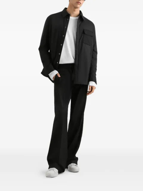 Dolce & Gabbana polo-collar shirt jacket