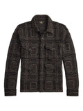 Ralph Lauren RRL geometric knitted overshirt
