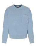 Marni blue cotton sweatshirt with Marni patches