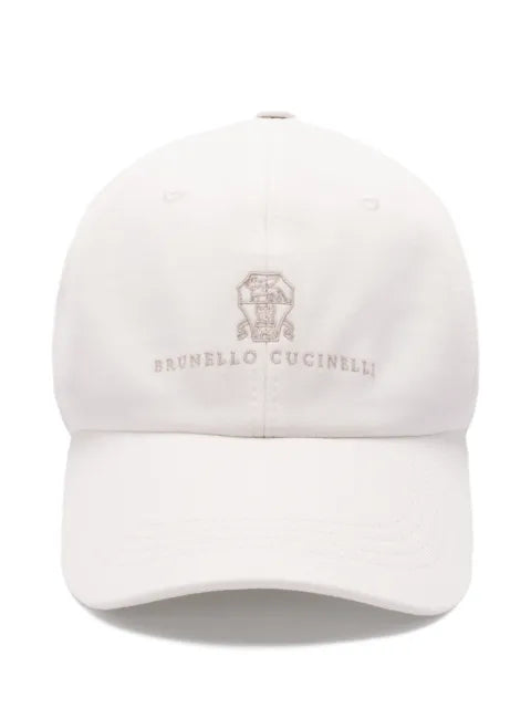 Brunello Cucinelli logo-embroidered baseball cap