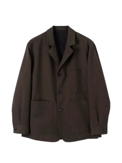 Margaret Howell blazer with shirt cuffs