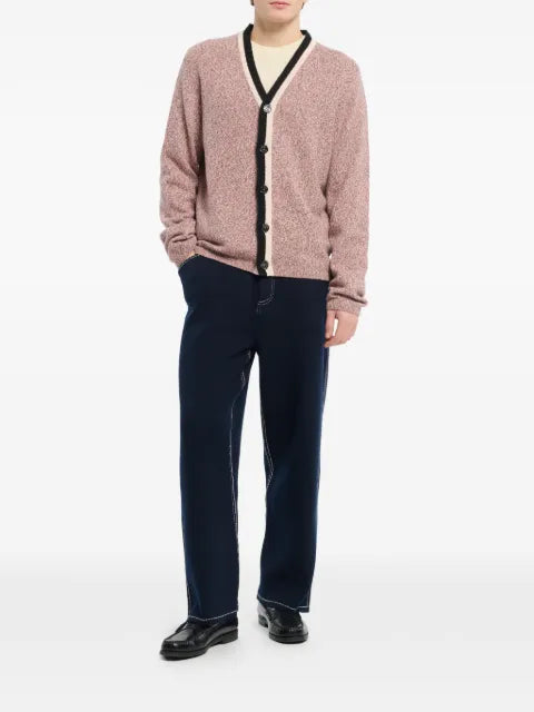 Barrie V-neck buttoned cashmere cardigan