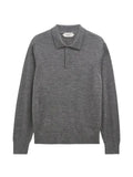 Pringle of Scotland polo-collar merino wool jumper