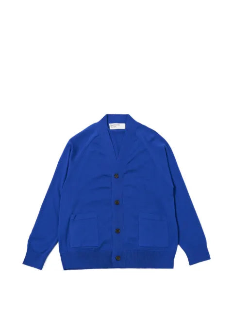 Universal Works patch-pocket cardigan