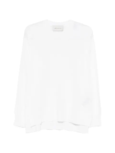 AMI Paris Ami De Coeur long-sleeve sweater