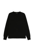 LEMAIRE boat-neck sweater in double-face virgin wool