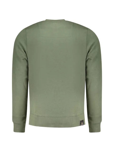Aeronautica Militare embroidered-logo cotton sweater