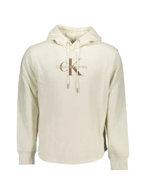 Calvin Klein waffle-knit cotton hoodie