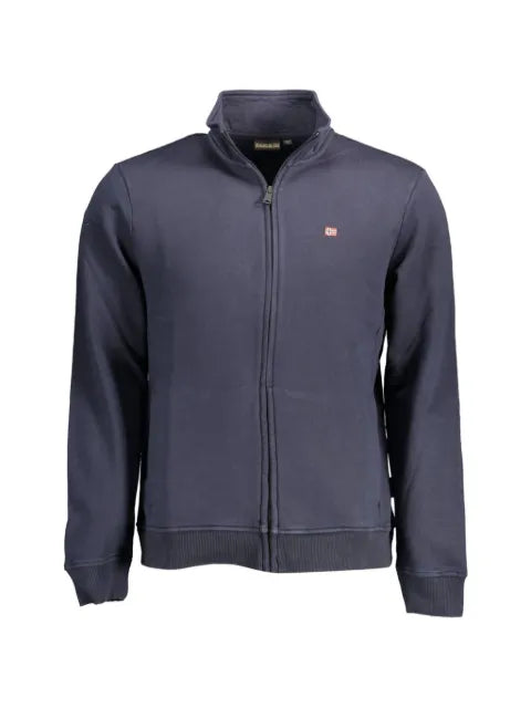 Napapijri zip-up cotton sweatshirt