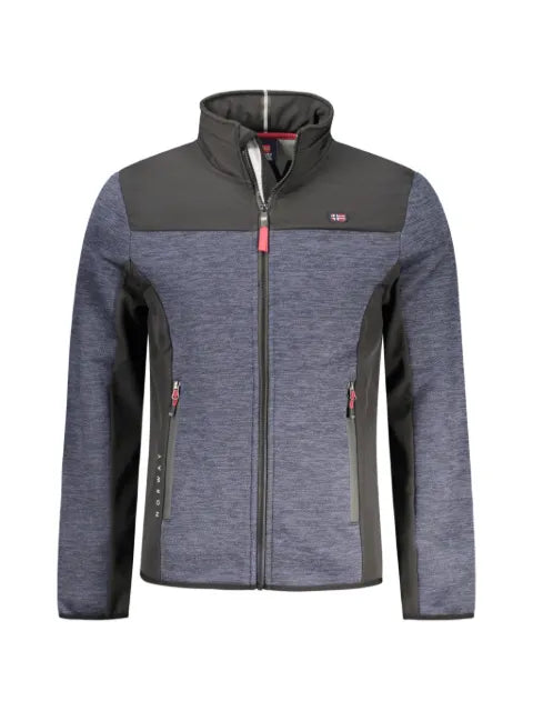 NORWAY 1963 panelled marl-texture jacket