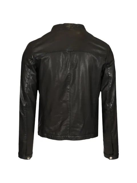 Al Duca D’Aosta 1902 nappa-leather biker jacket