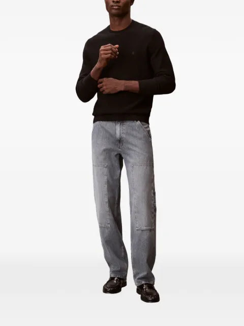 Calvin Klein textured-knit sweater