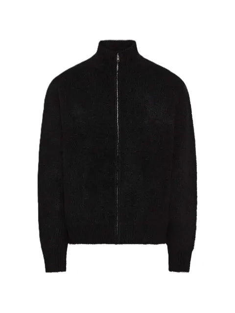 Cycle Maglie logo-embroidered zip-up cardigan