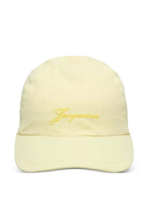 Jacquemus toggle fastening-logo-embroidered baseball cap